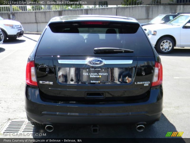 Ebony Black / Charcoal Black 2011 Ford Edge Limited AWD
