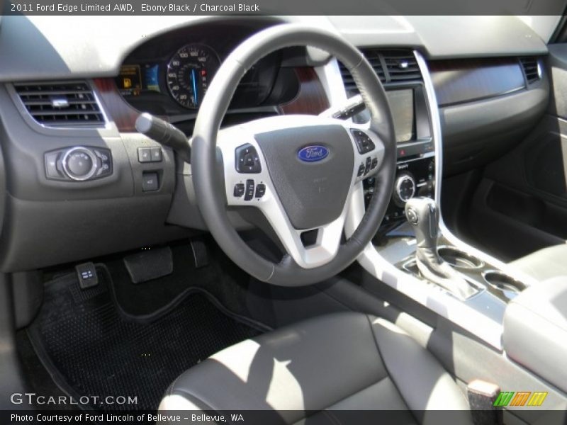 Ebony Black / Charcoal Black 2011 Ford Edge Limited AWD