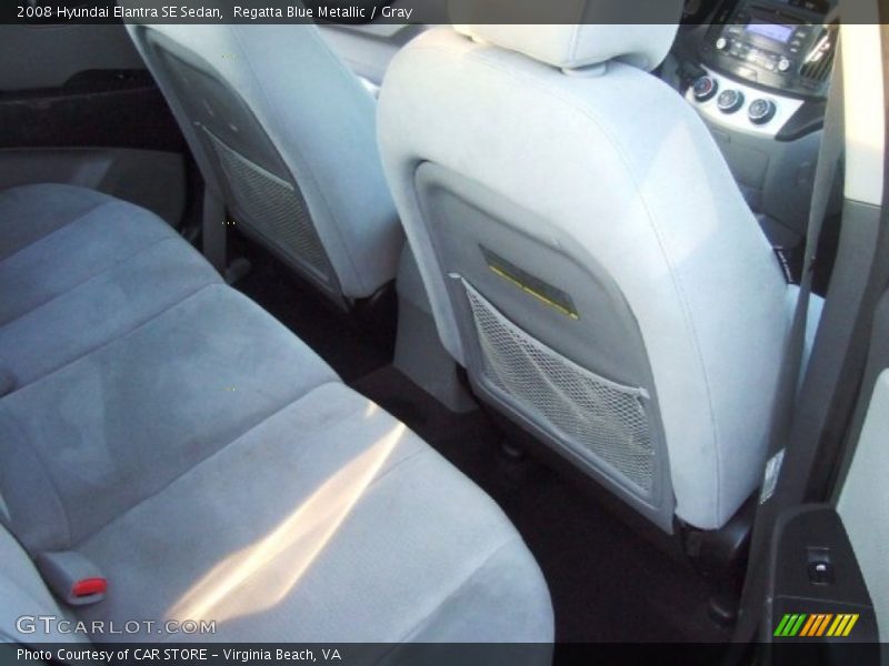 Regatta Blue Metallic / Gray 2008 Hyundai Elantra SE Sedan