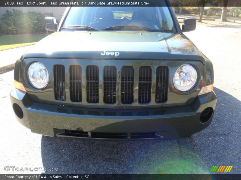 Jeep Green Metallic / Dark Slate Gray/Medium Slate Gray 2009 Jeep Patriot Sport