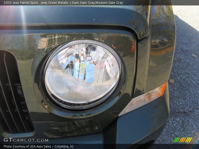 Jeep Green Metallic / Dark Slate Gray/Medium Slate Gray 2009 Jeep Patriot Sport