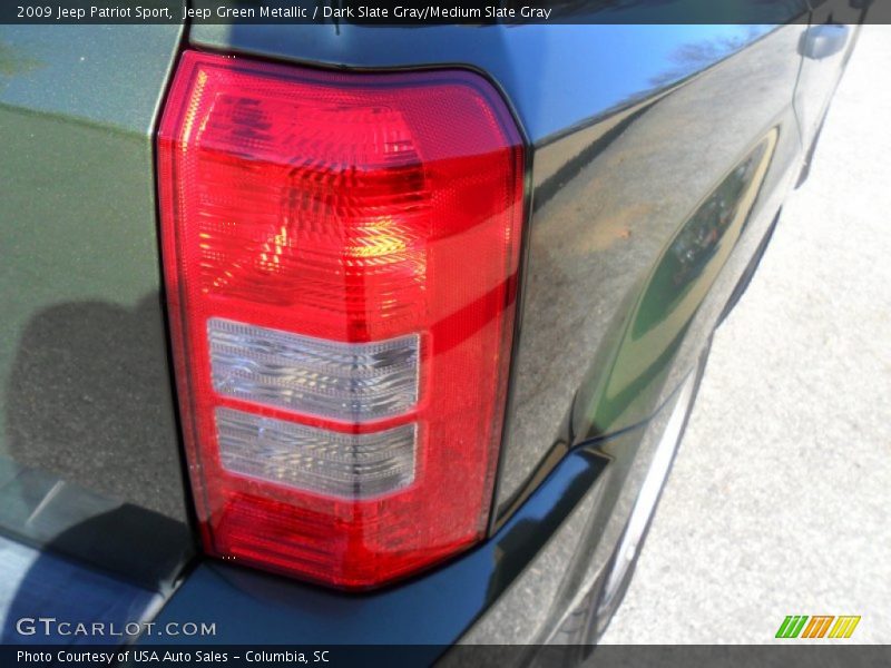 Jeep Green Metallic / Dark Slate Gray/Medium Slate Gray 2009 Jeep Patriot Sport