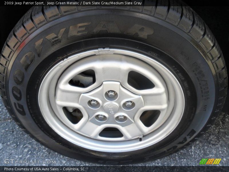 Jeep Green Metallic / Dark Slate Gray/Medium Slate Gray 2009 Jeep Patriot Sport