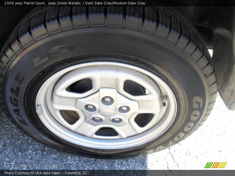 Jeep Green Metallic / Dark Slate Gray/Medium Slate Gray 2009 Jeep Patriot Sport