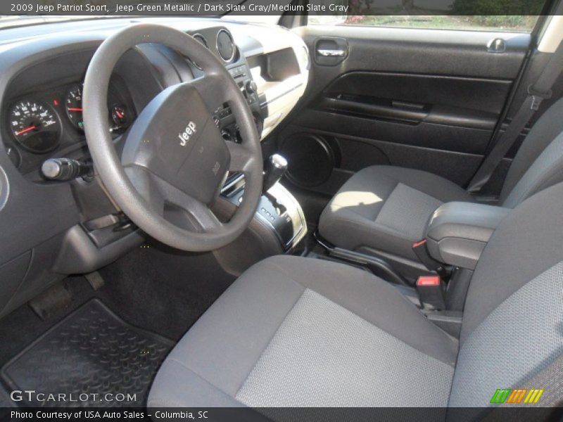 Jeep Green Metallic / Dark Slate Gray/Medium Slate Gray 2009 Jeep Patriot Sport