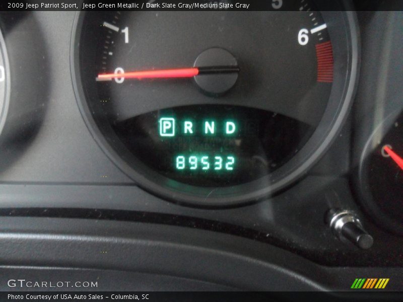 Jeep Green Metallic / Dark Slate Gray/Medium Slate Gray 2009 Jeep Patriot Sport