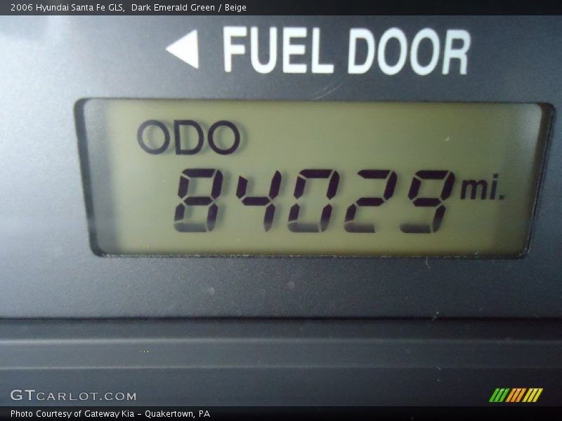 Dark Emerald Green / Beige 2006 Hyundai Santa Fe GLS