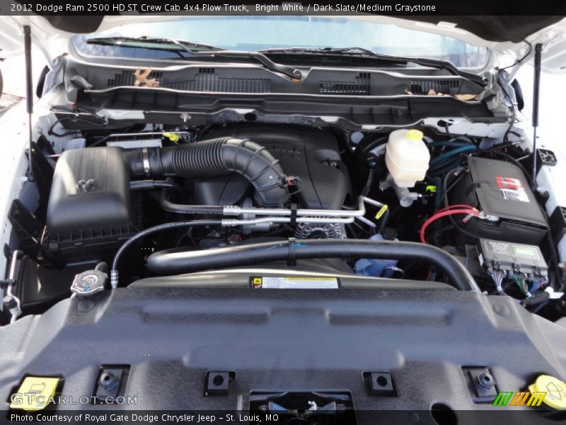 2012 Ram 2500 HD ST Crew Cab 4x4 Plow Truck Engine - 5.7 Liter HEMI OHV 16-Valve VVT V8