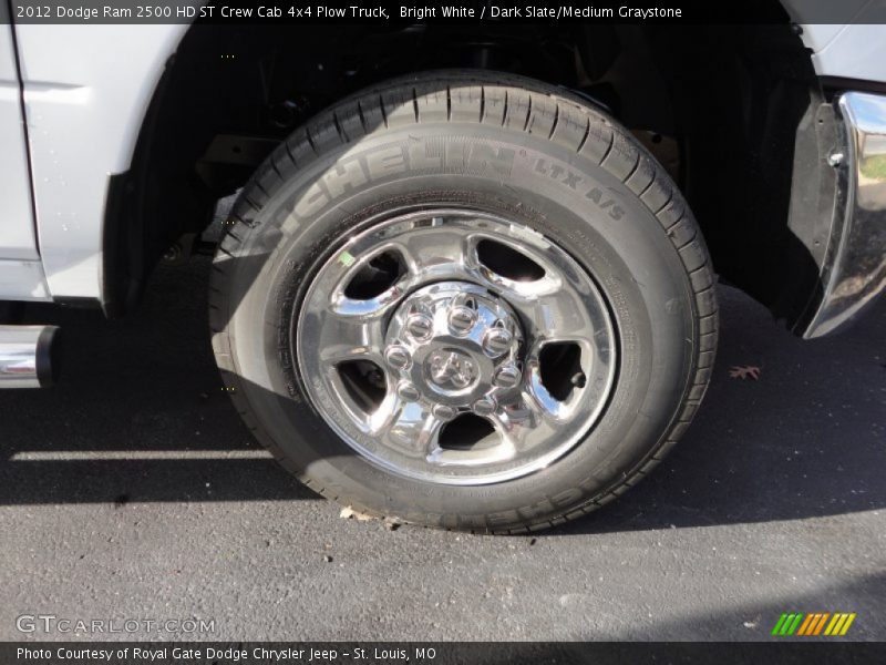  2012 Ram 2500 HD ST Crew Cab 4x4 Plow Truck Wheel