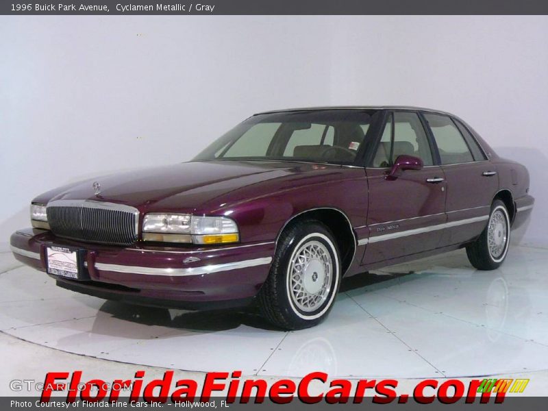 Cyclamen Metallic / Gray 1996 Buick Park Avenue