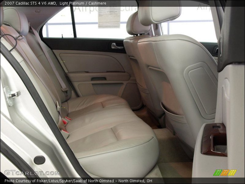 Light Platinum / Cashmere 2007 Cadillac STS 4 V6 AWD