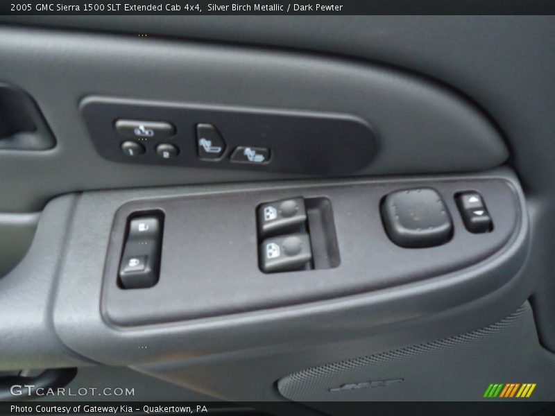 Silver Birch Metallic / Dark Pewter 2005 GMC Sierra 1500 SLT Extended Cab 4x4