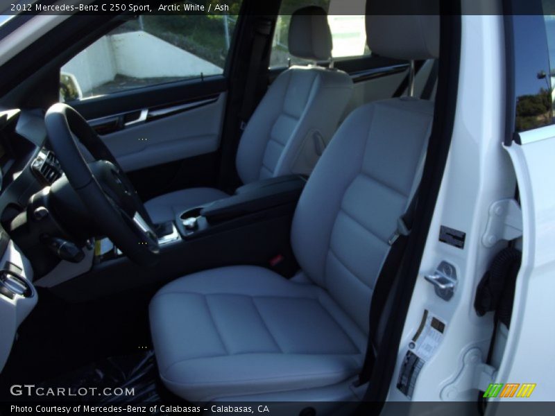 Arctic White / Ash 2012 Mercedes-Benz C 250 Sport