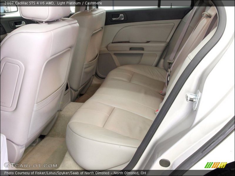 Light Platinum / Cashmere 2007 Cadillac STS 4 V6 AWD
