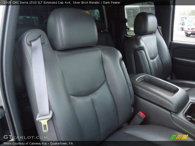 Silver Birch Metallic / Dark Pewter 2005 GMC Sierra 1500 SLT Extended Cab 4x4