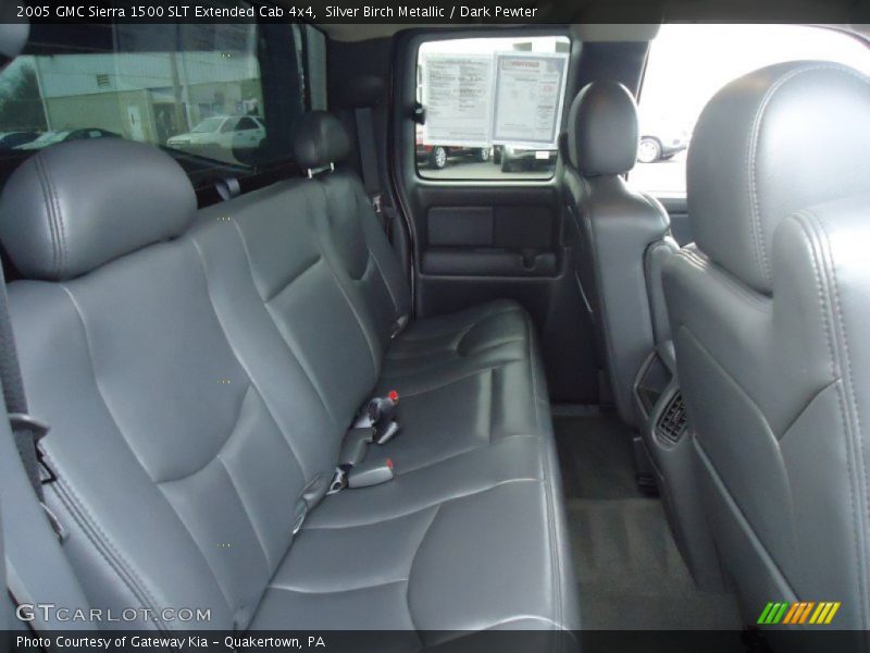 Silver Birch Metallic / Dark Pewter 2005 GMC Sierra 1500 SLT Extended Cab 4x4