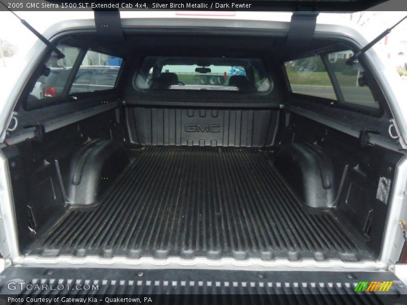 Silver Birch Metallic / Dark Pewter 2005 GMC Sierra 1500 SLT Extended Cab 4x4