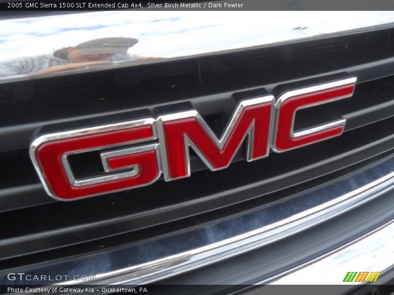 Silver Birch Metallic / Dark Pewter 2005 GMC Sierra 1500 SLT Extended Cab 4x4