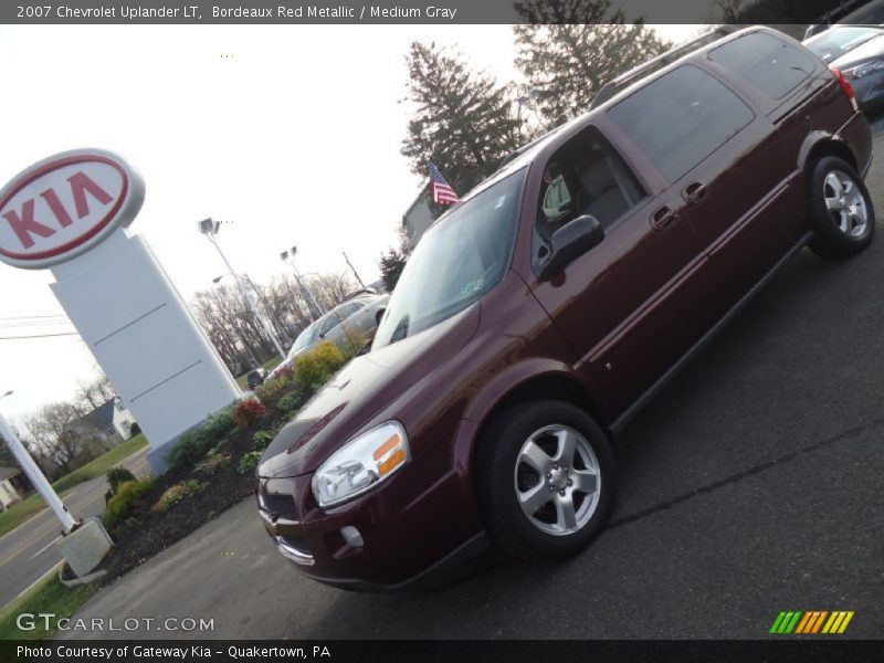 Bordeaux Red Metallic / Medium Gray 2007 Chevrolet Uplander LT