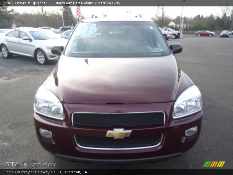 Bordeaux Red Metallic / Medium Gray 2007 Chevrolet Uplander LT