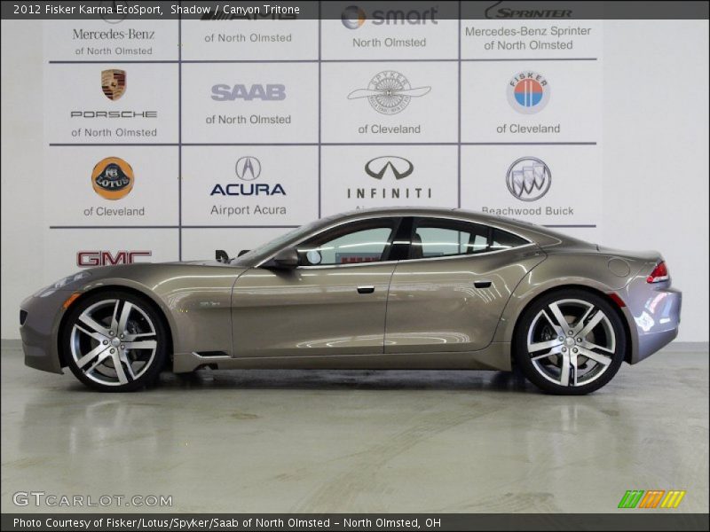 Shadow / Canyon Tritone 2012 Fisker Karma EcoSport