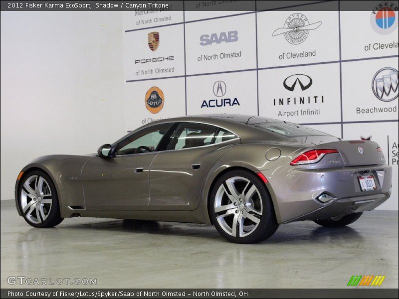 Shadow / Canyon Tritone 2012 Fisker Karma EcoSport