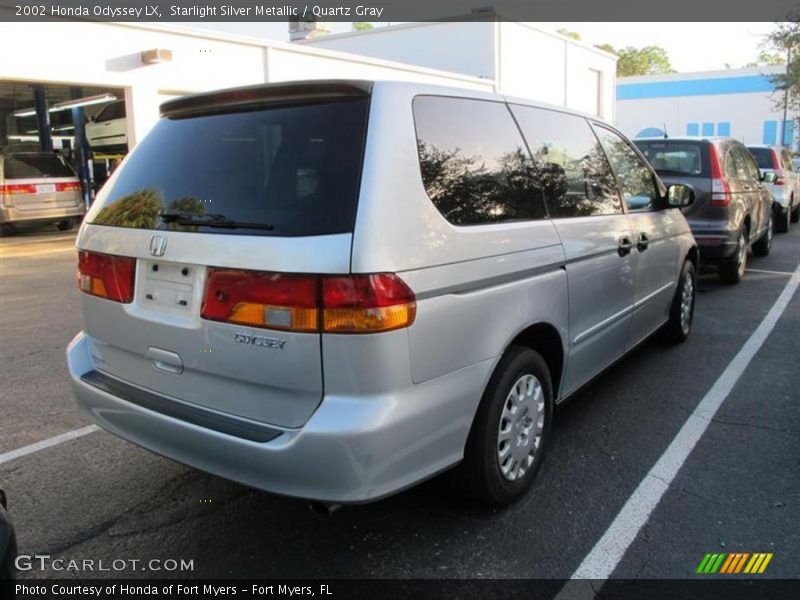 Starlight Silver Metallic / Quartz Gray 2002 Honda Odyssey LX