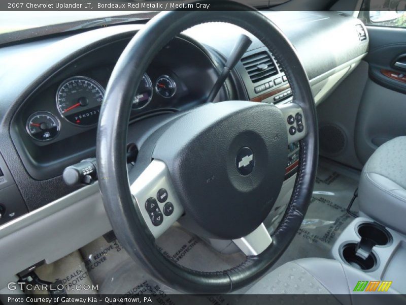 Bordeaux Red Metallic / Medium Gray 2007 Chevrolet Uplander LT