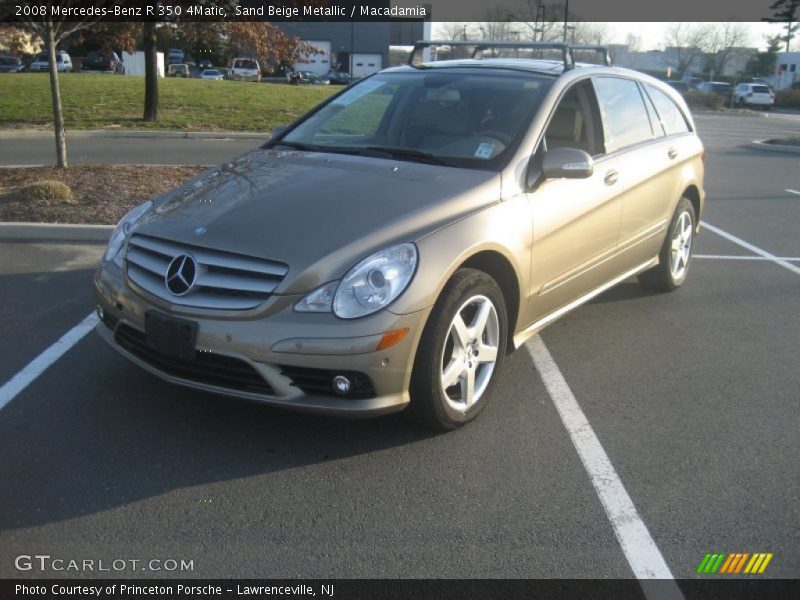 Sand Beige Metallic / Macadamia 2008 Mercedes-Benz R 350 4Matic