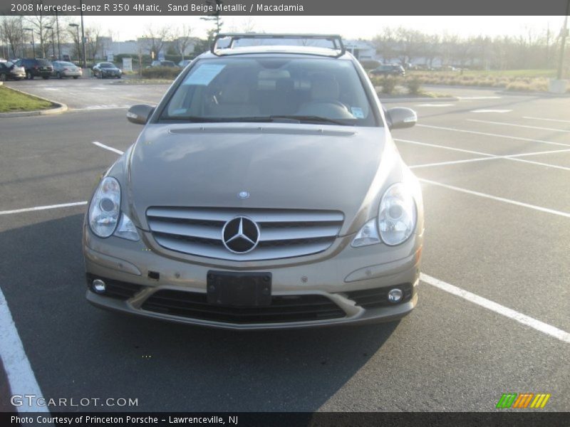 Sand Beige Metallic / Macadamia 2008 Mercedes-Benz R 350 4Matic