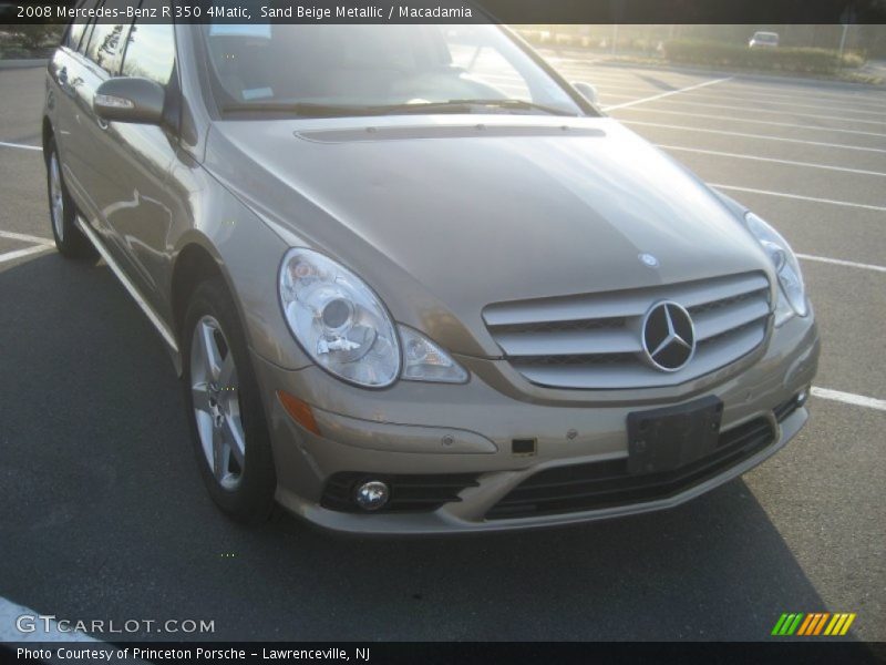 Sand Beige Metallic / Macadamia 2008 Mercedes-Benz R 350 4Matic