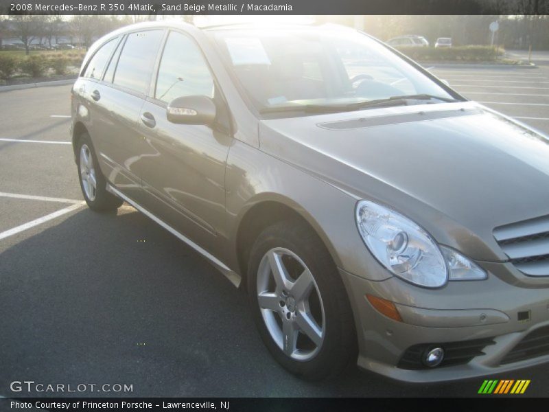 Sand Beige Metallic / Macadamia 2008 Mercedes-Benz R 350 4Matic