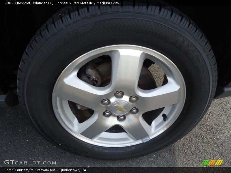 Bordeaux Red Metallic / Medium Gray 2007 Chevrolet Uplander LT