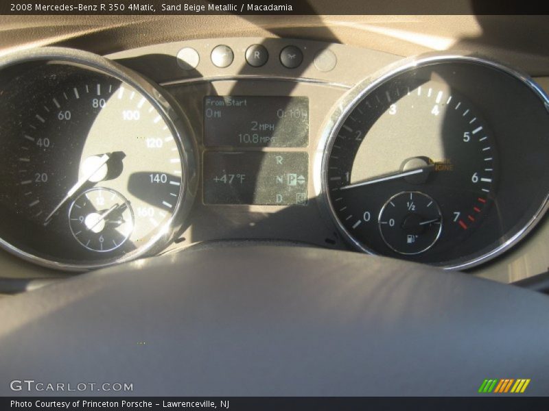 Sand Beige Metallic / Macadamia 2008 Mercedes-Benz R 350 4Matic