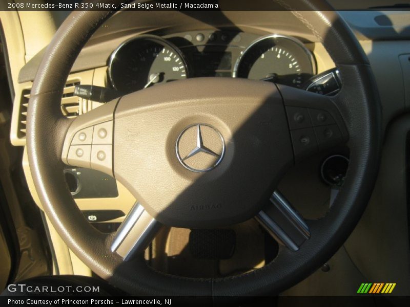 Sand Beige Metallic / Macadamia 2008 Mercedes-Benz R 350 4Matic