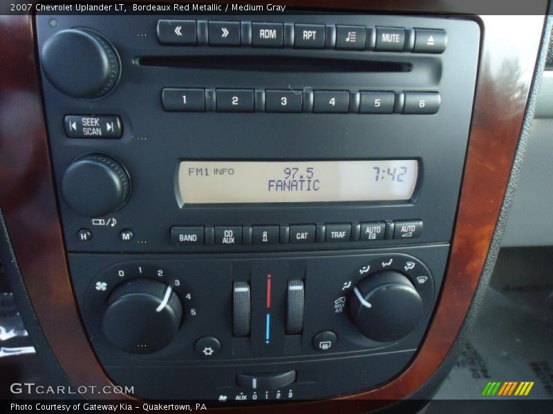 Bordeaux Red Metallic / Medium Gray 2007 Chevrolet Uplander LT