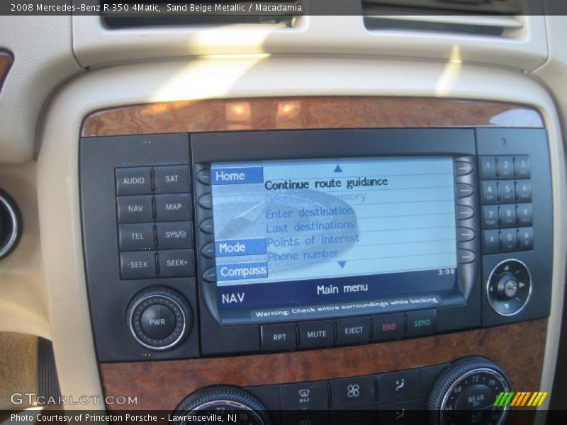 Sand Beige Metallic / Macadamia 2008 Mercedes-Benz R 350 4Matic