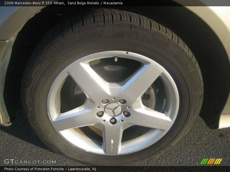 Sand Beige Metallic / Macadamia 2008 Mercedes-Benz R 350 4Matic