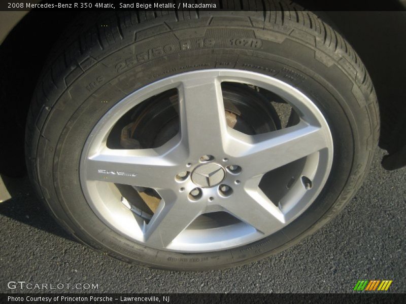 Sand Beige Metallic / Macadamia 2008 Mercedes-Benz R 350 4Matic