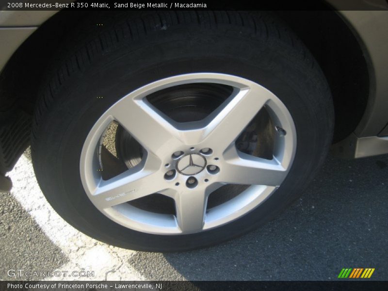 Sand Beige Metallic / Macadamia 2008 Mercedes-Benz R 350 4Matic