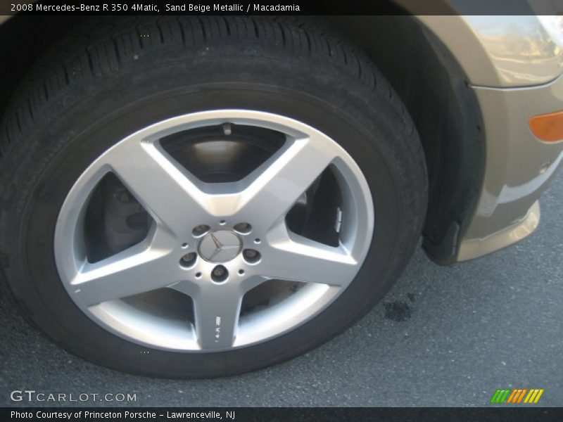 Sand Beige Metallic / Macadamia 2008 Mercedes-Benz R 350 4Matic