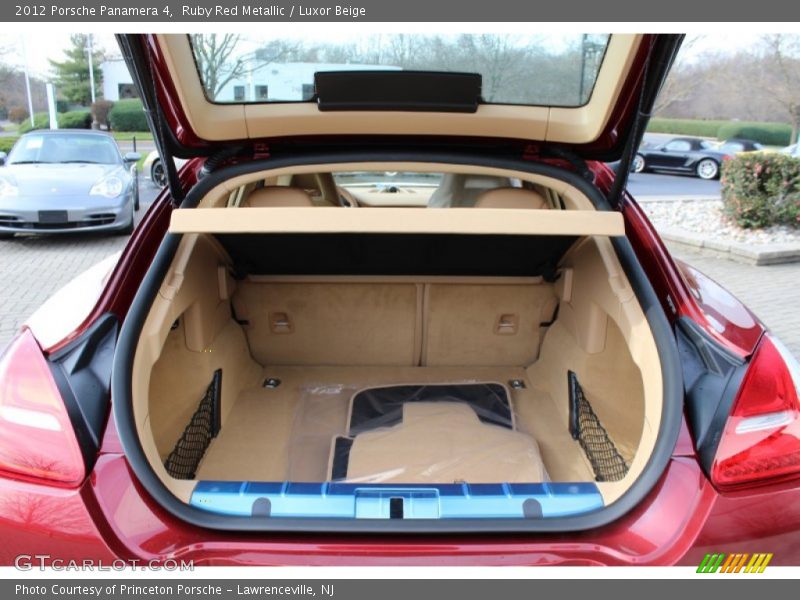  2012 Panamera 4 Trunk