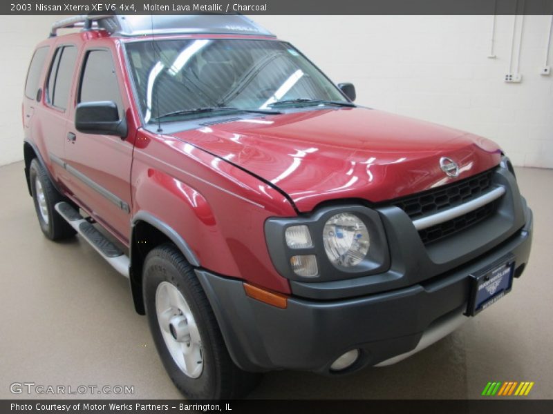 Molten Lava Metallic / Charcoal 2003 Nissan Xterra XE V6 4x4