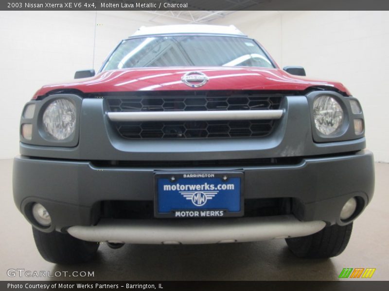 Molten Lava Metallic / Charcoal 2003 Nissan Xterra XE V6 4x4