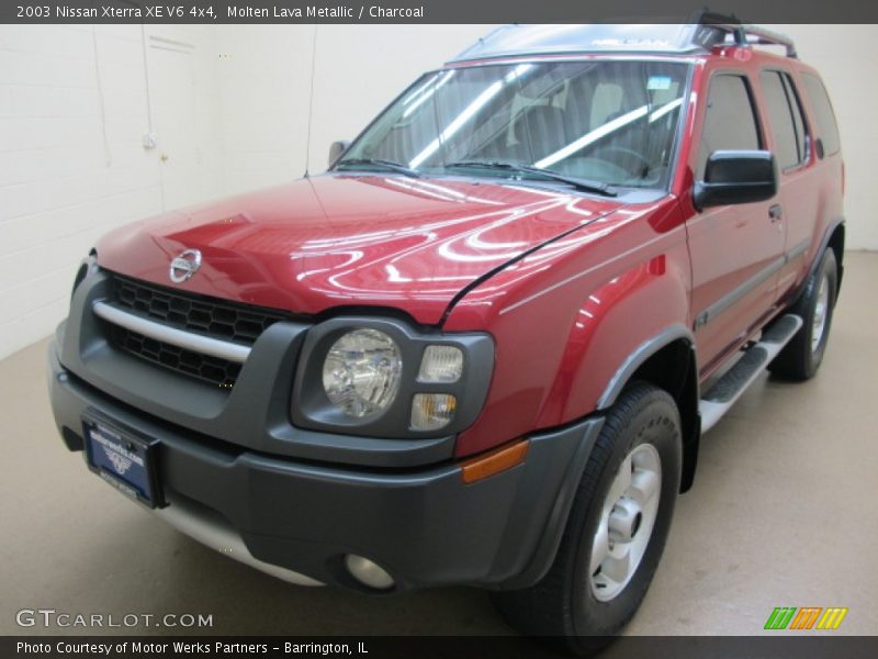Molten Lava Metallic / Charcoal 2003 Nissan Xterra XE V6 4x4