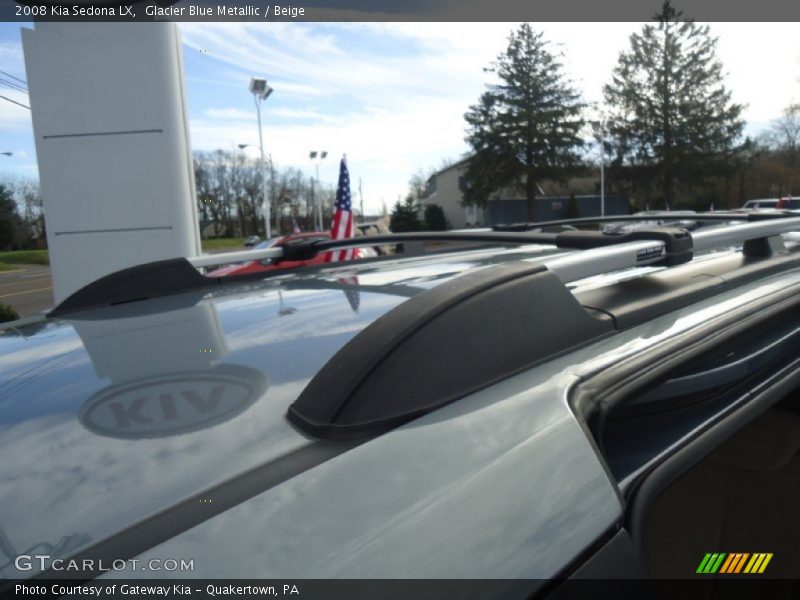 Glacier Blue Metallic / Beige 2008 Kia Sedona LX