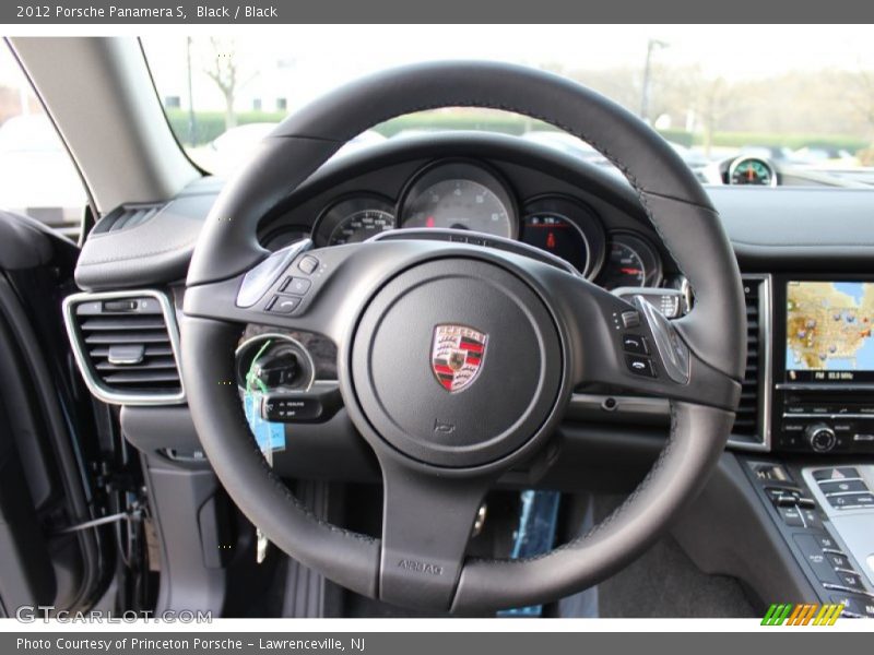  2012 Panamera S Steering Wheel