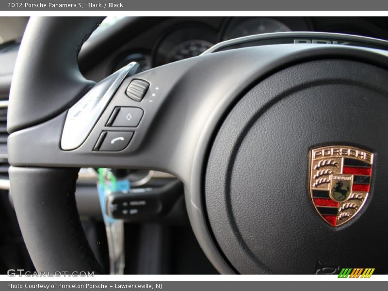 Controls of 2012 Panamera S