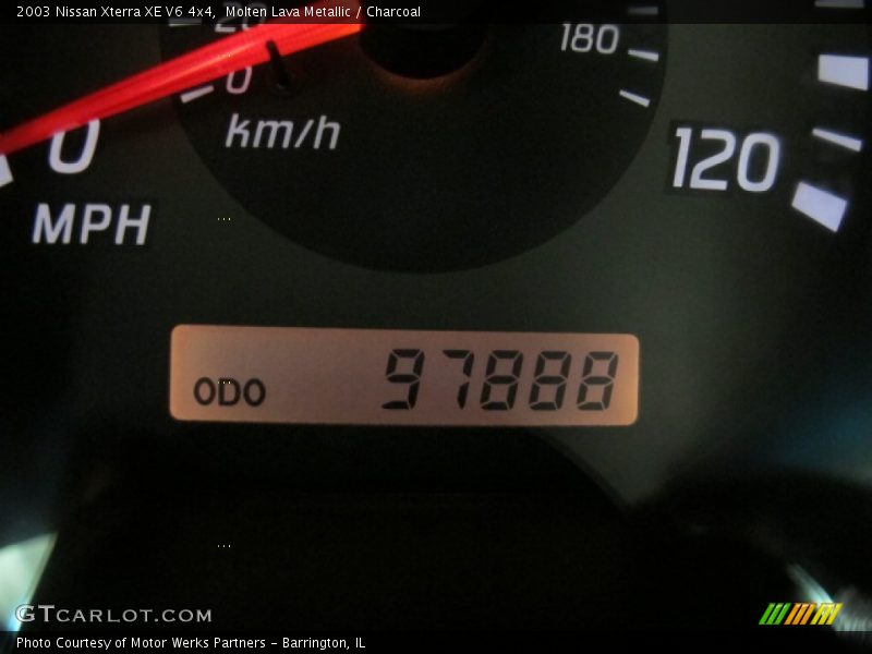 Molten Lava Metallic / Charcoal 2003 Nissan Xterra XE V6 4x4