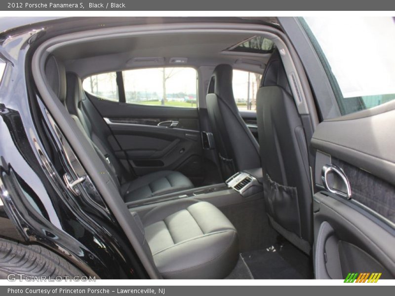  2012 Panamera S Black Interior